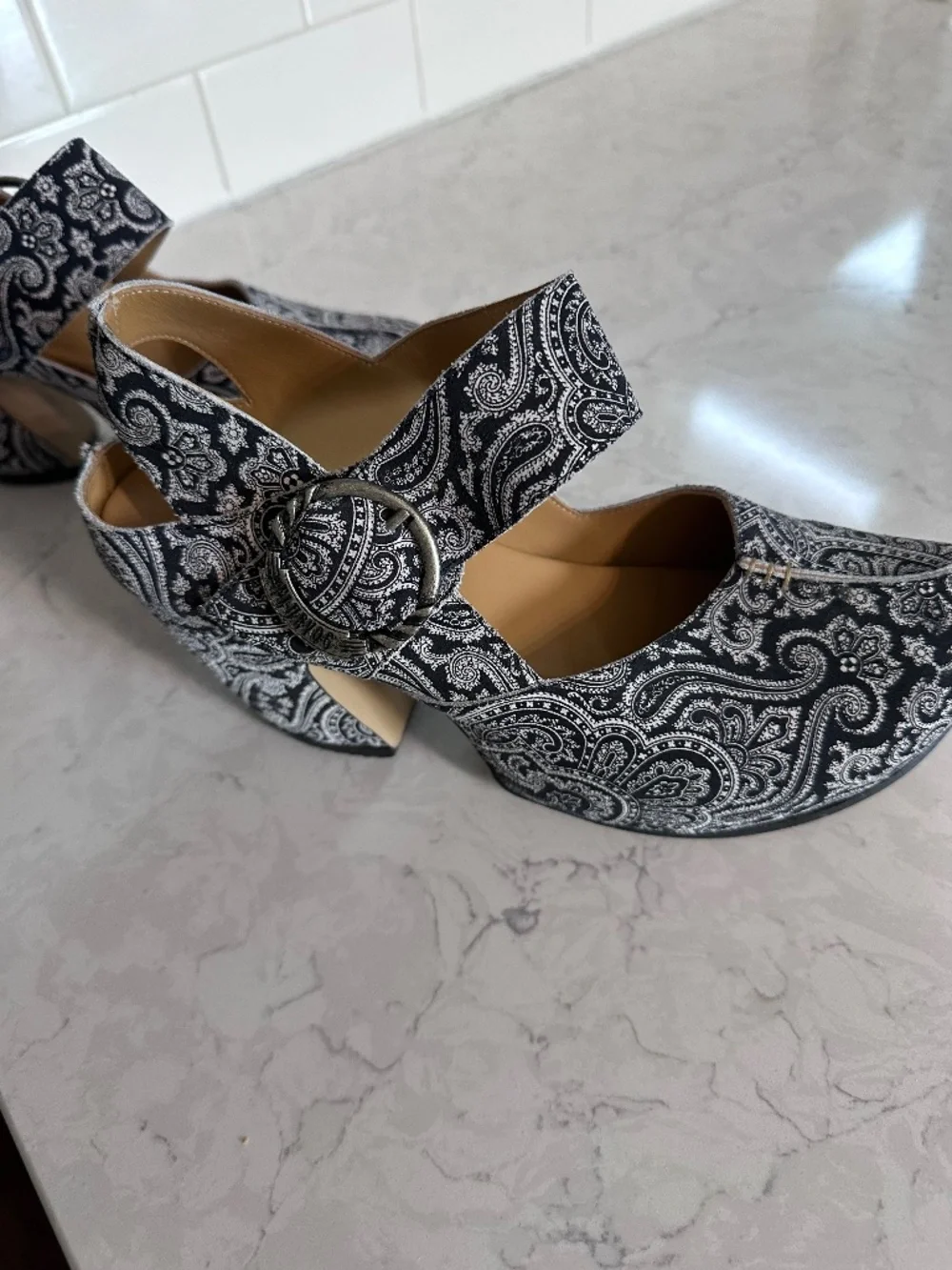 Funky cool John Fleuvig Maryjane shoes